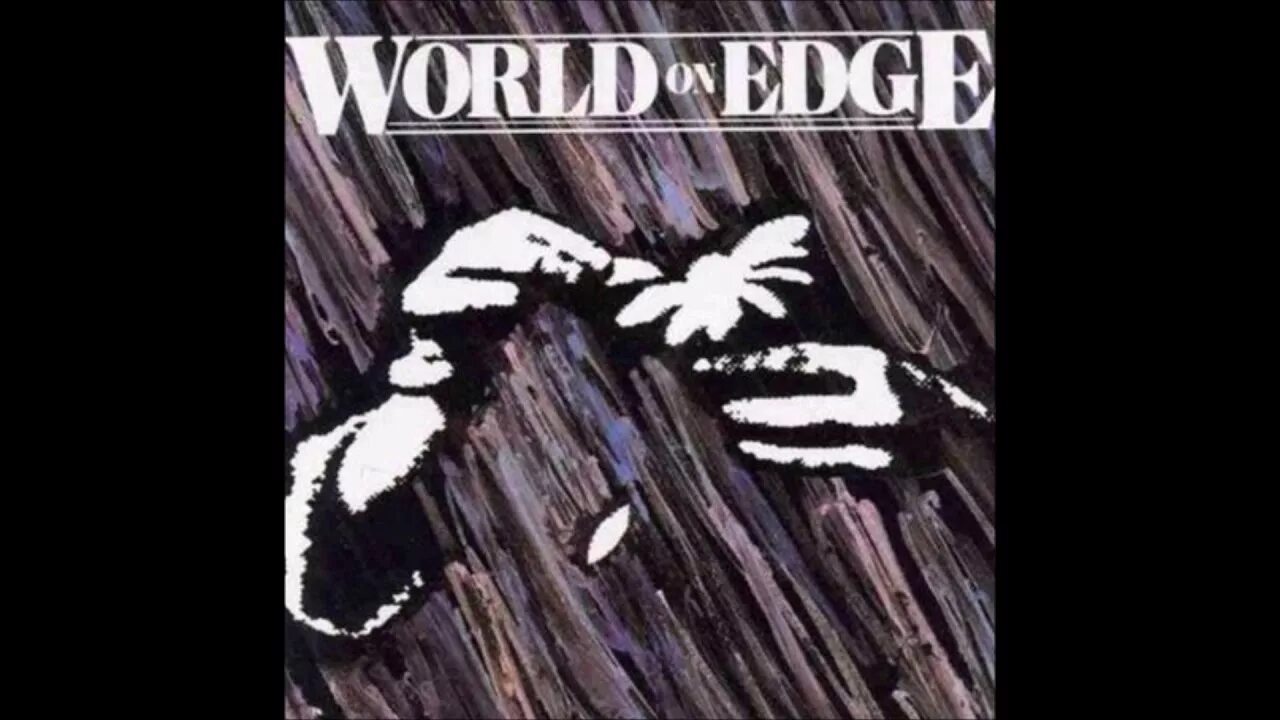 Be on edge of. Be on edge of