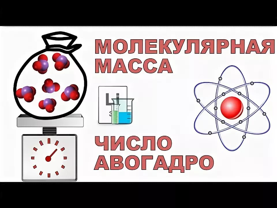 Атом химия 7 класс. Число Авогадро на единицу атомной массы. Атом на весах.