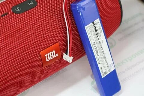 Замена батареи аккумулятора JBL