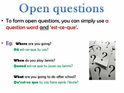 Open question