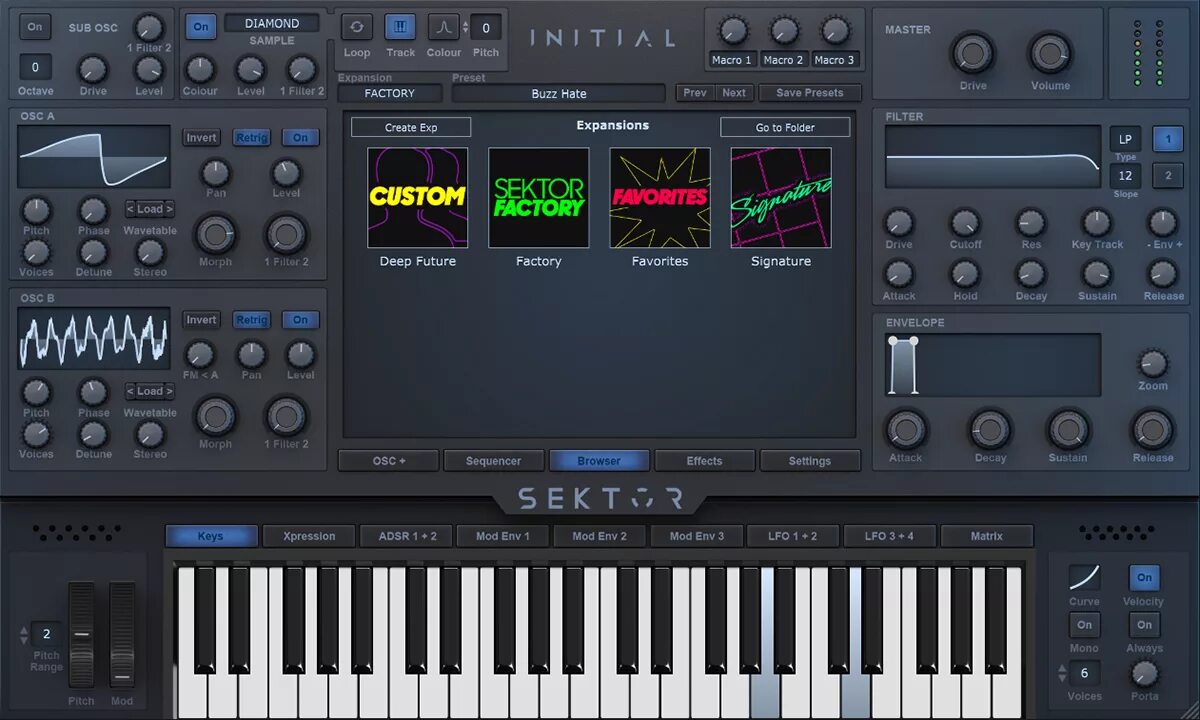 Wavetable synth