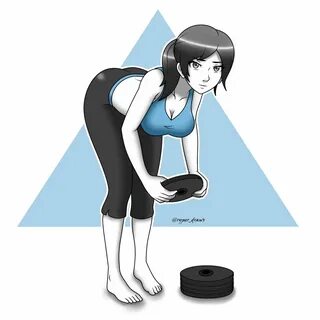 Fit Trainer by Wii Fit Trainer | Super Smash Bros Japanese artists think .....