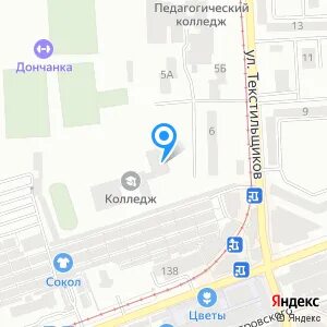 Текстильщик на карте донецка