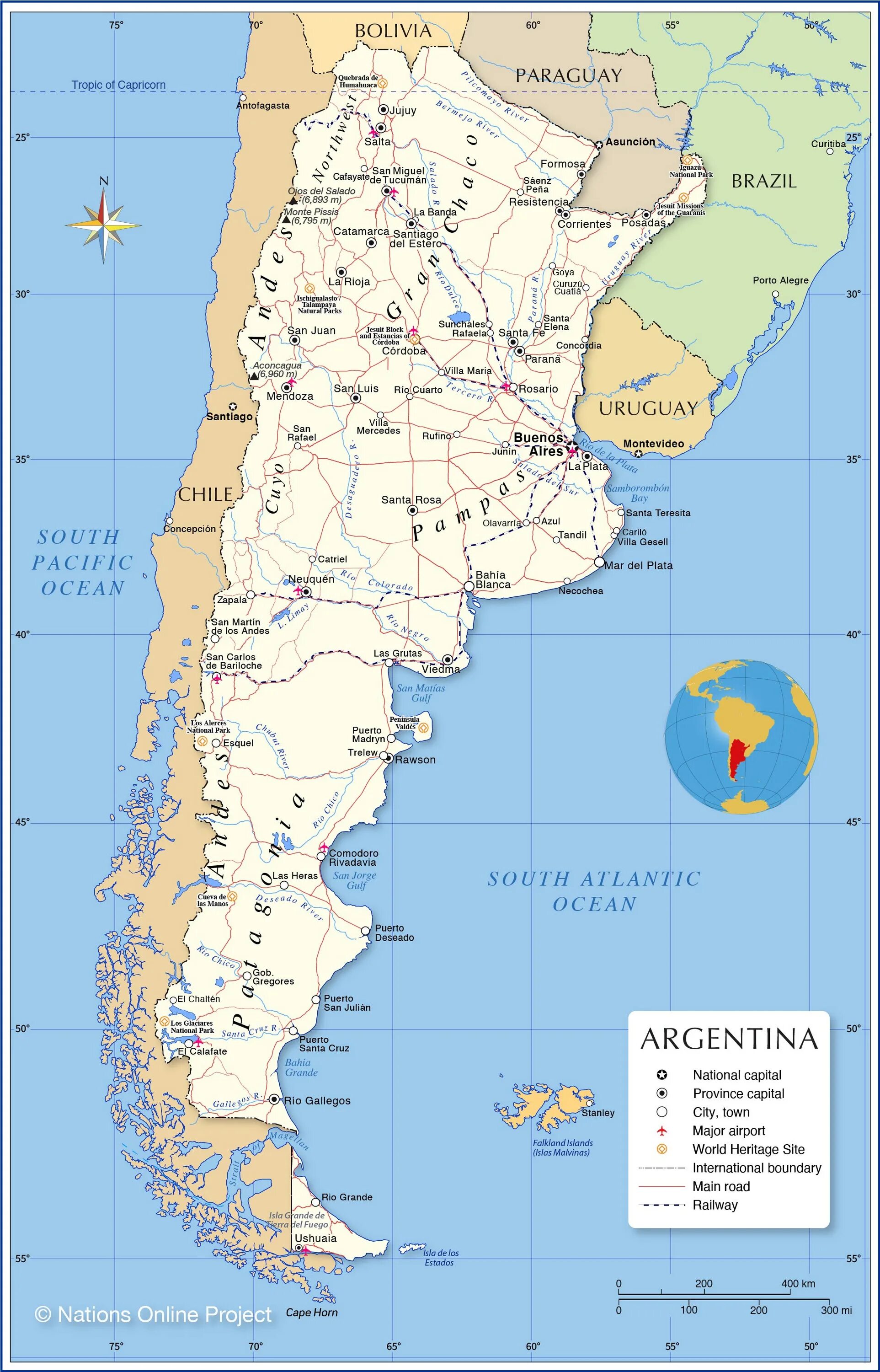 Аргентина географическая карта. Аргентина на карте. Аргентина Страна на карте. Провинции Аргентины.