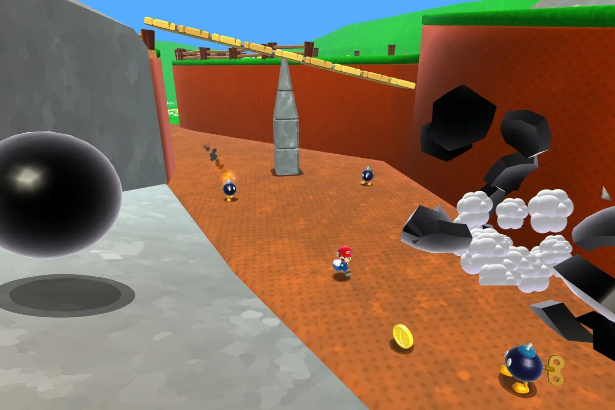 Игры nintendo 64 mario. Super Mario 64 Nintendo 64. Super Mario 64 Remake. Unity Mario.