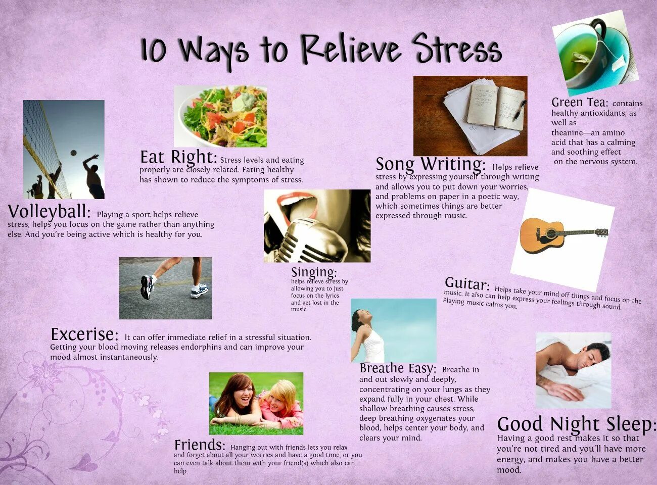 To do a good thing is. Ways to relieve stress. Ways to reduce stress. How to Relief stress. To reduce stress....