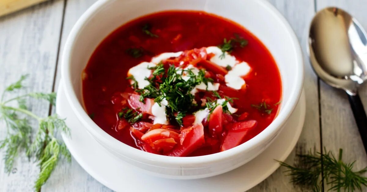 Recette - Borchtch à la russe en vidéo Рецепт Украинские рецепты, Идеи для блюд,