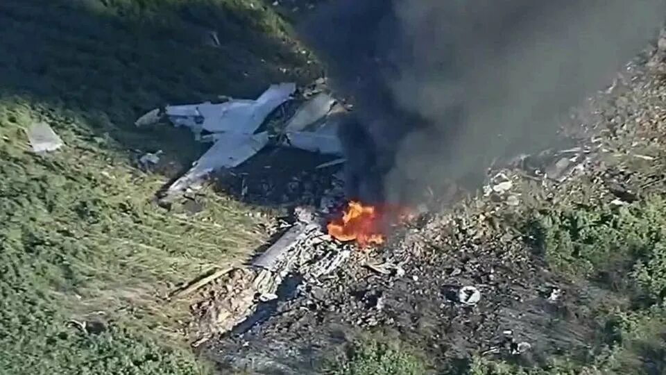 Крушение военно транспортного самолета