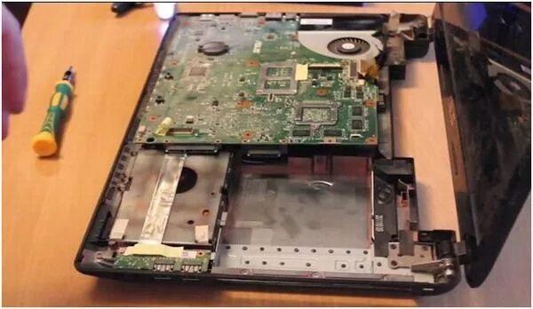 Как разобрать ноутбук k53s Asus K53SM разборка и замена термопасты YouTube