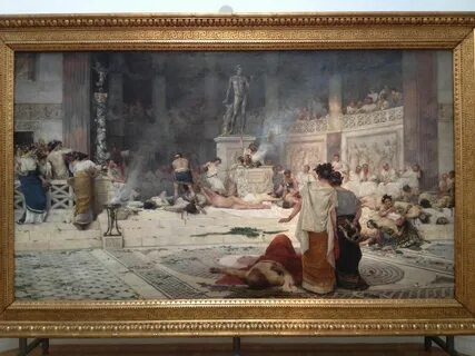 Семирадский христианская дирцея в цирке нерона