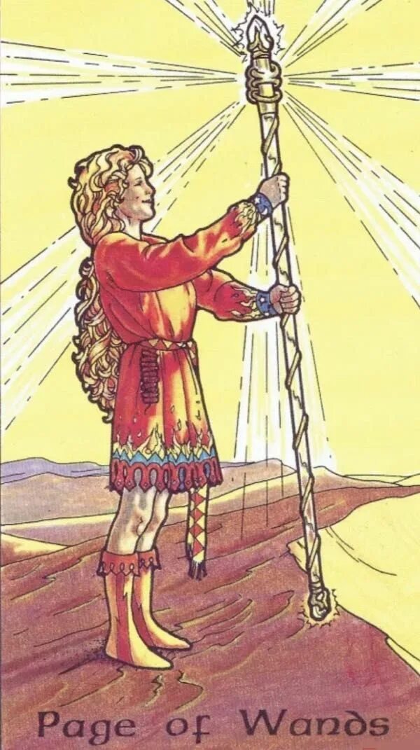 Page of wands значение