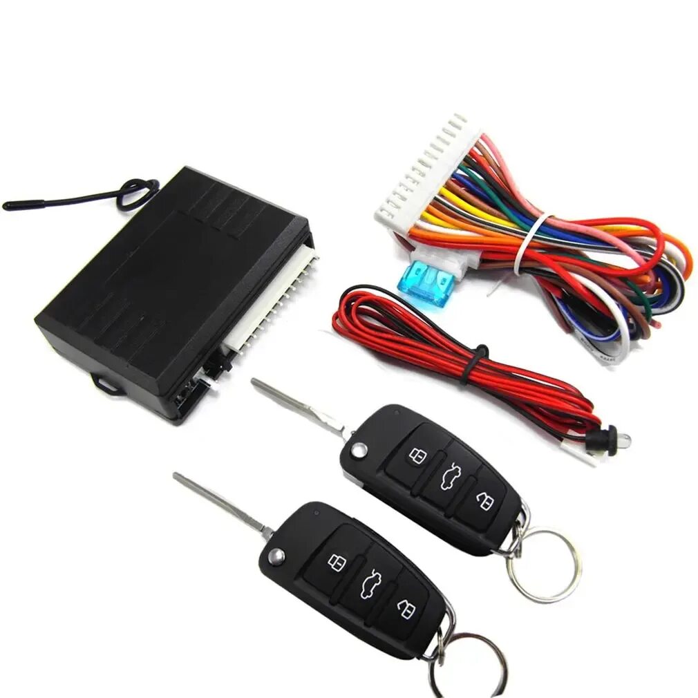 Сигнализация что входит в комплект. Car remote control keyless entry system. qc pass 01 центральный замок. цз keyless. автосигнализация alarm qc3.