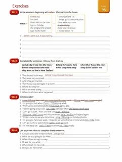 Unit 2 exercises 1