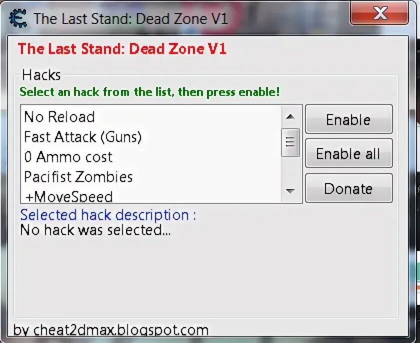 Zone cheats. Zone cheats