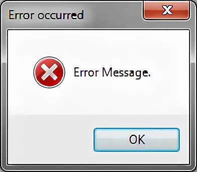 Options error