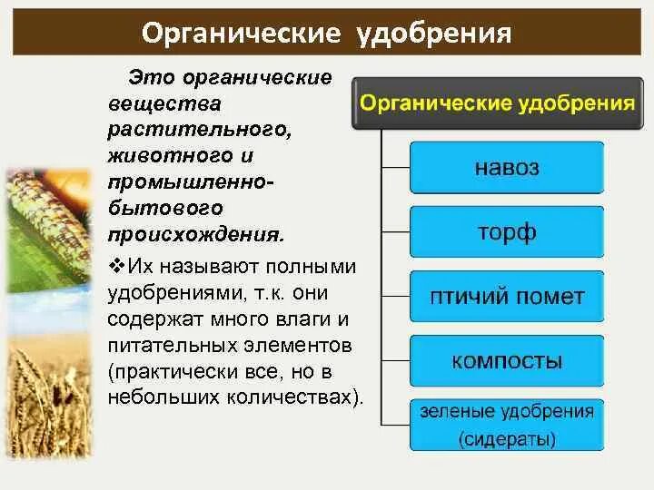 Природно органического происхождения в. Удобрение органическое. Виды органических удобрений. Эффективность органических удобрений. Натуральные удобрения.