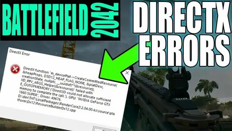 Directx crash
