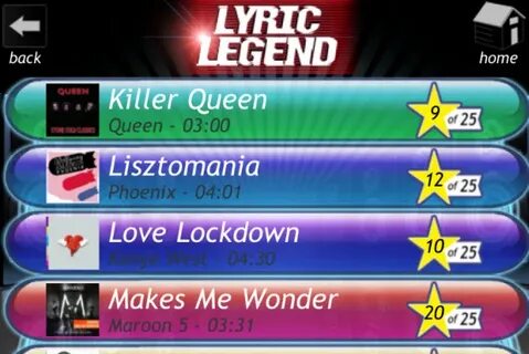 Legend текст