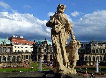 File size: 3.21Mb, statue in the historic center of dresden picture with ta...