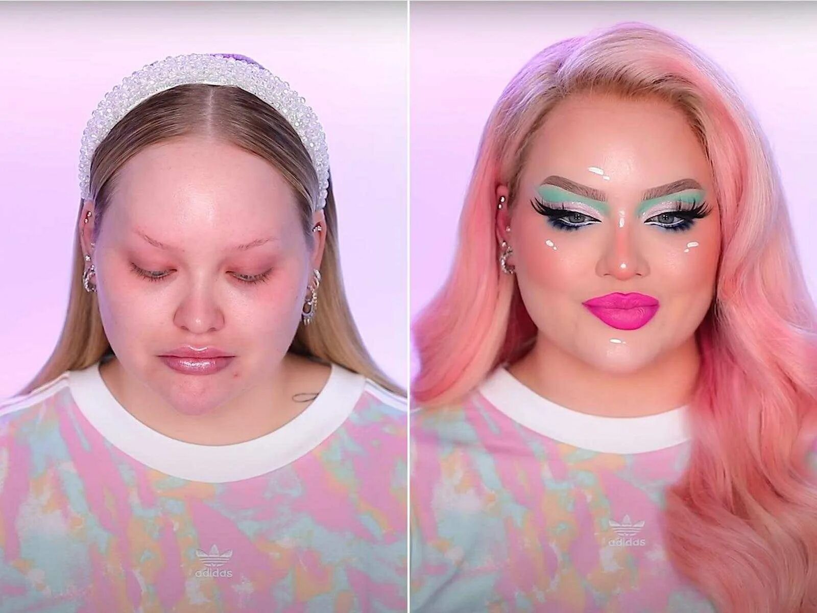 Ник туториал. Nikkietutorials трансгендер до. транс ники туториал.