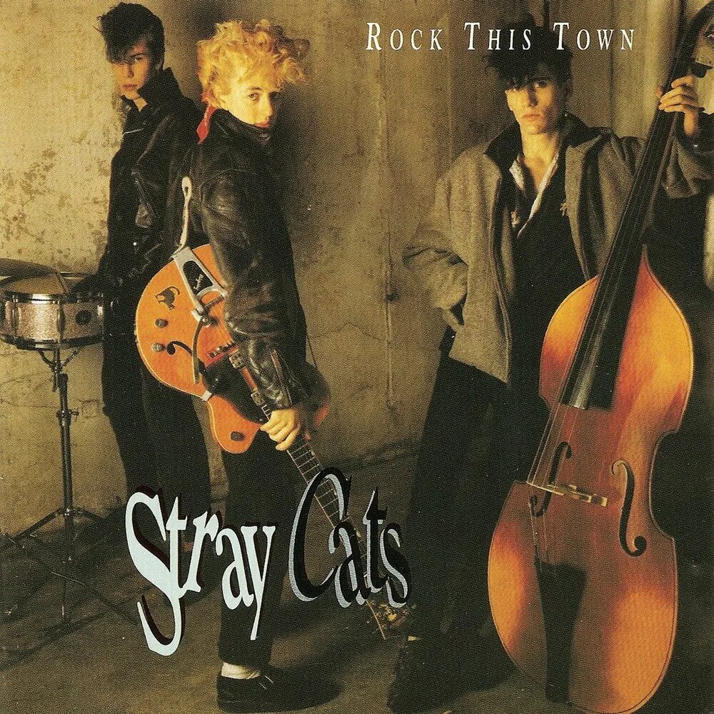 They in this town. Stray Cats 1981. Stray Cats Stray Cats 1981. Stray Cats альбом 1981. Группа Stray Cats альбомы.