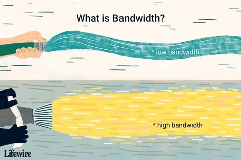 High bandwidth usage