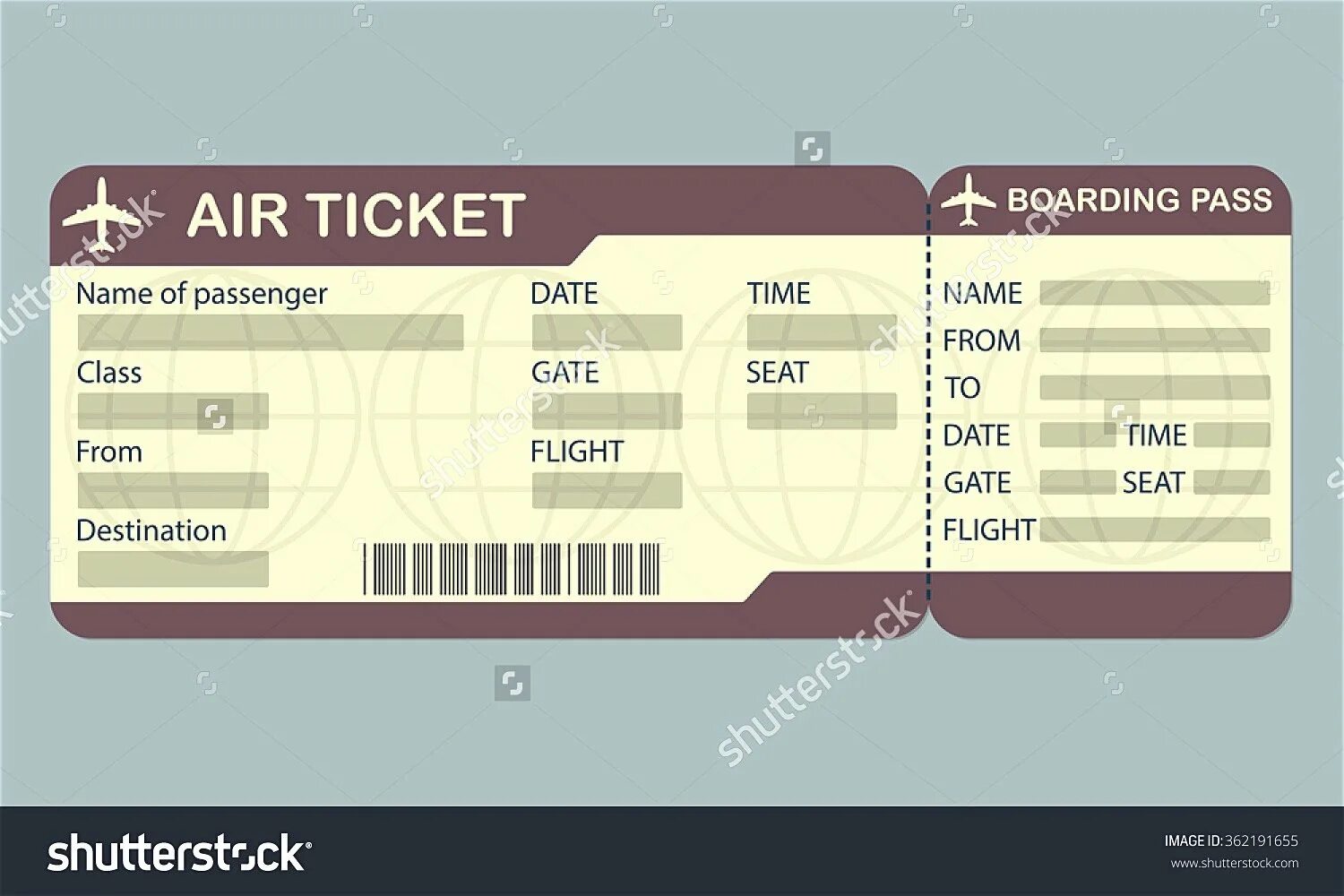 Ticket на английском. Билет на самолет шаблон. Макет билета на самолет. Шуточный билет на самолет. Макет билета на самолет пустой.