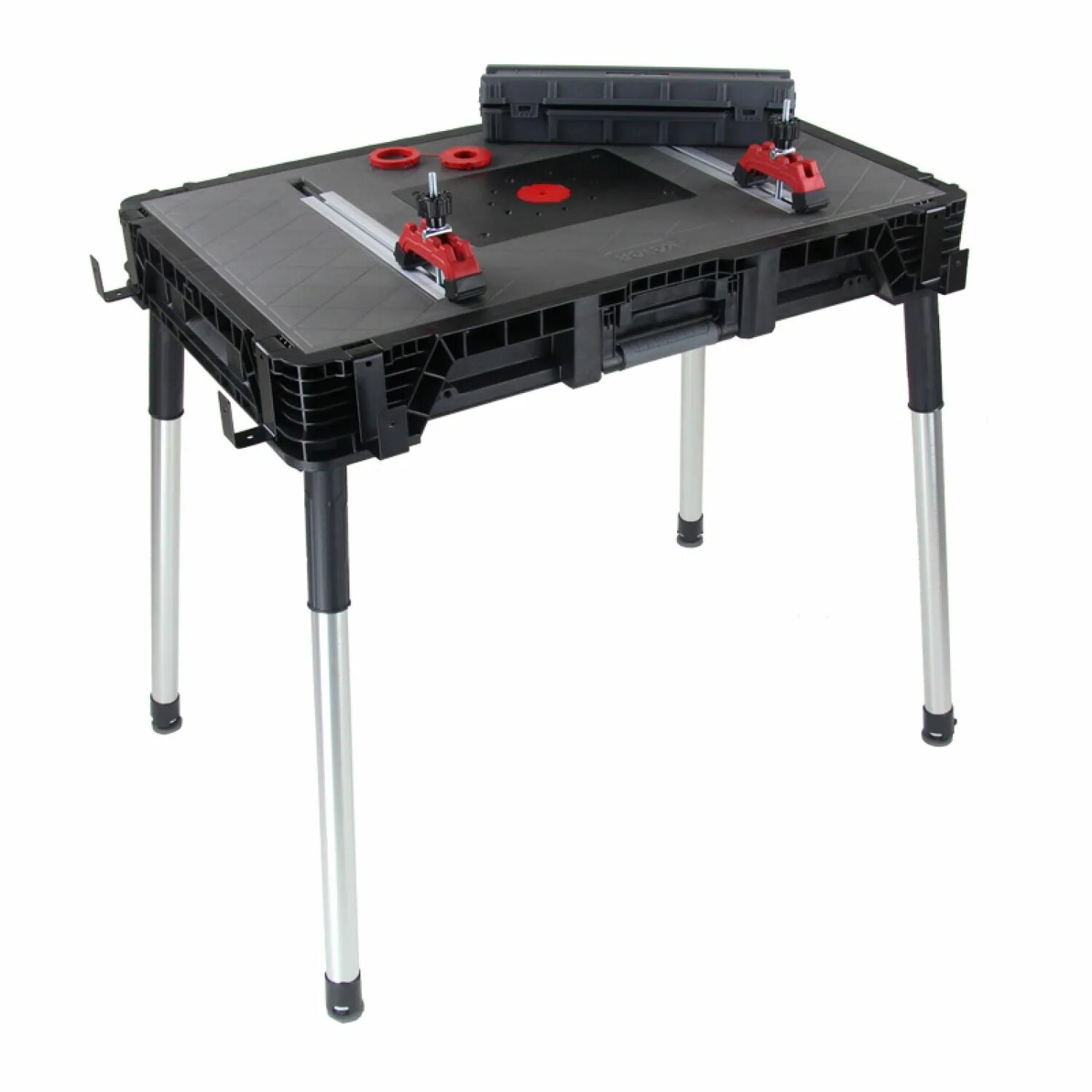 Folding working table. Мобильный верстак keter folding work table 17182239. верстак складной keter. keter стол верстак. складной стол верстак keter.