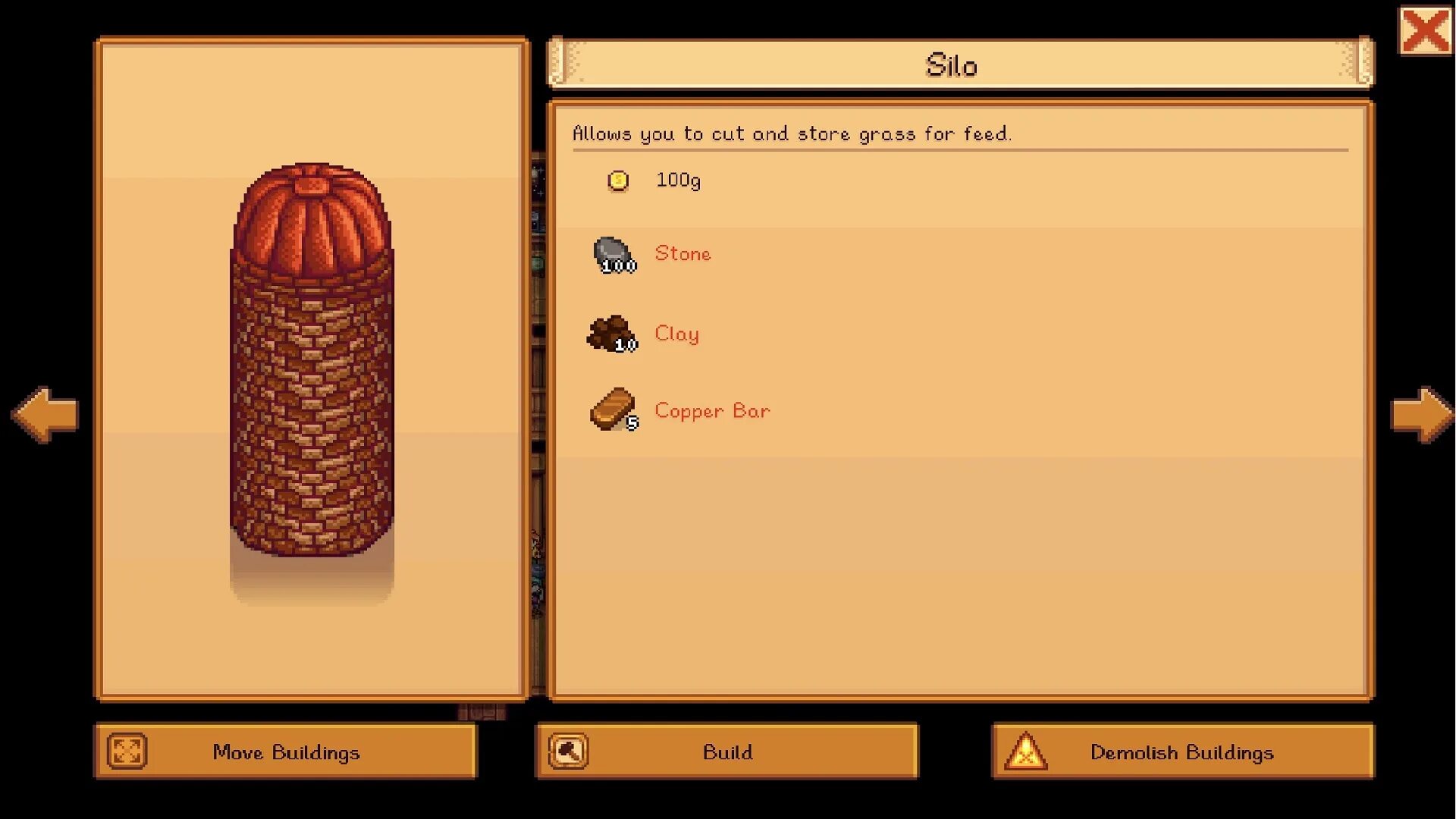 Силосная башня стардью. Силосная башня stardew valley. stardew valley силосная башня ингредиенты. silo stardew valley. стардью валли силосная башня.