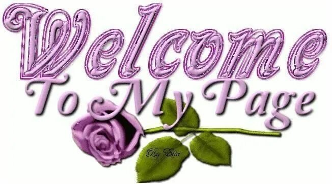 My page. Гифка welcome. Welcome to my page. Welcome to my homepage. My page.