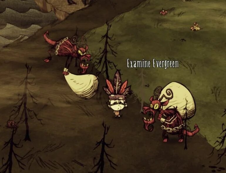 Донт старв монстры. Don't Starve together монстры. Крампус don't Starve together.