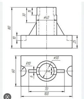 Инженерная графика вариант 9
