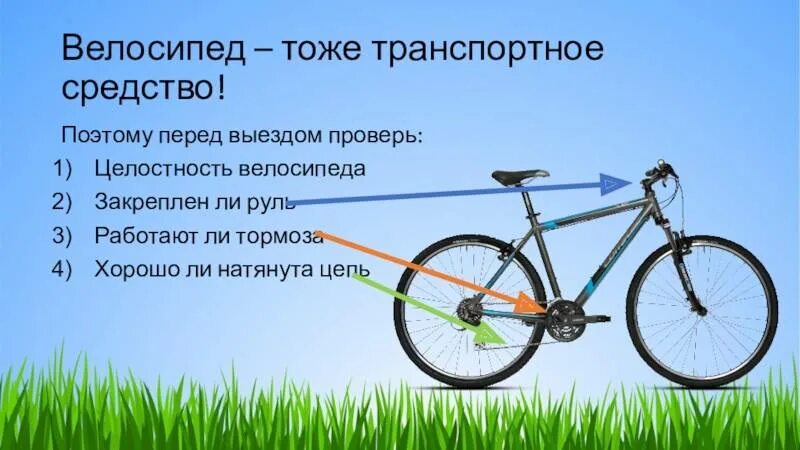 Мой друг велосипед. Презентация мой друг велосипед. Проверка велосипеда перед выездом. Мой друг велосипед ПДД.