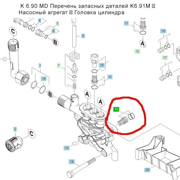 Устройство керхера. Запчасти к мойке высокого давления Керхер 5.70. Запчасти Керхер 5.200 схема. Клапан давления Керхер 5.20. Запчасти для мойки высокого давления Керхер 7.