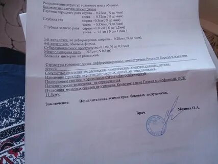 Узи головы 1 месяц