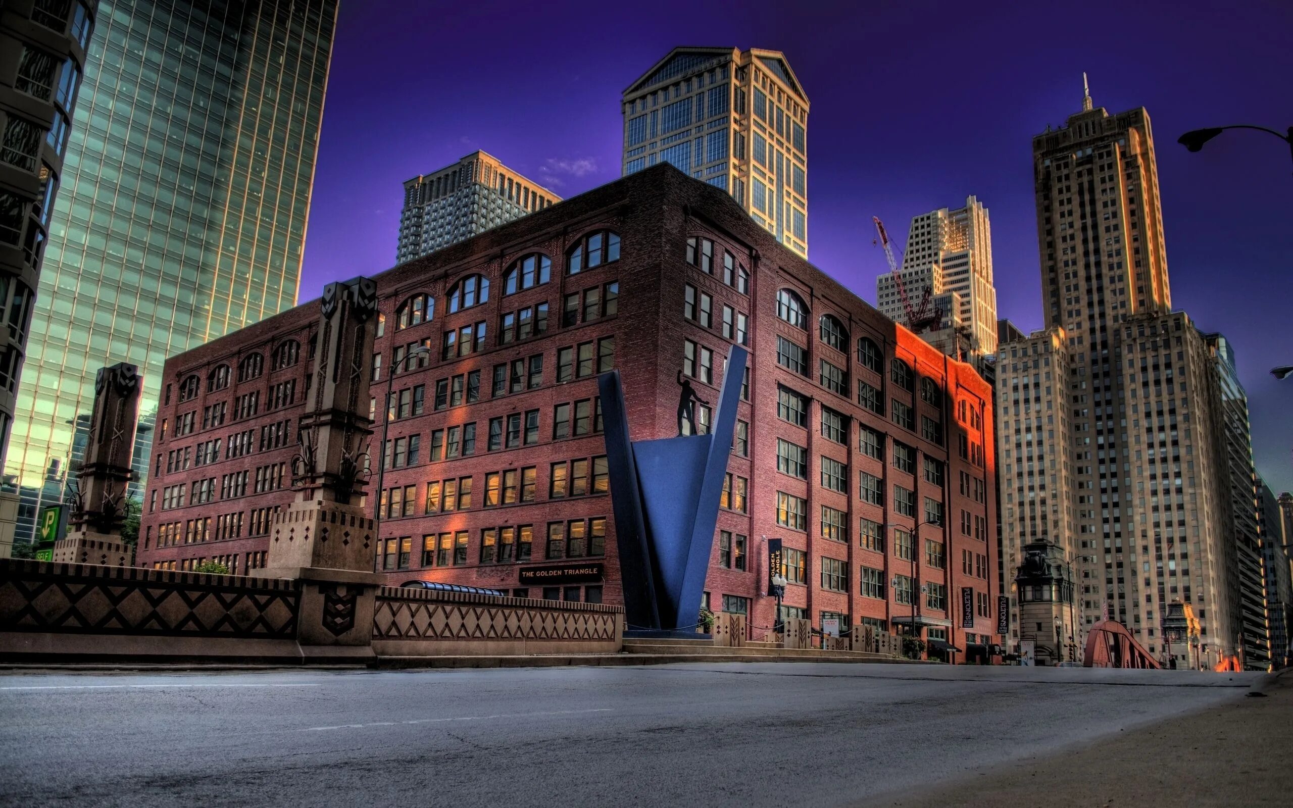 Нью-йорк сити деловой центр. Улица с многоэтажками. Улица города. Атланта сша. Дорога в городе.