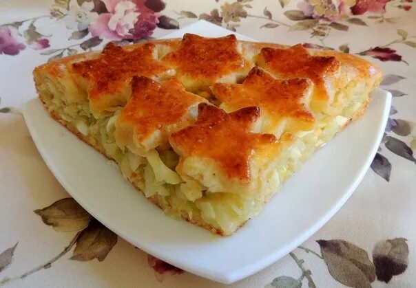 Заливной пирог майонезно сметанный с начинкой из капусты рецепт с фото пошагово 