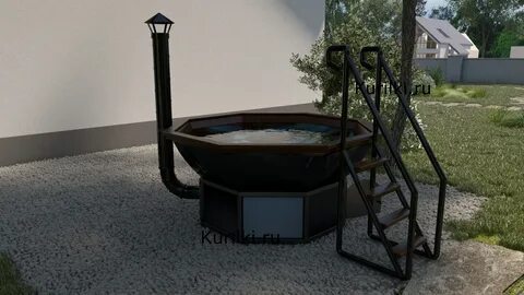 Уличные чаны на дровах