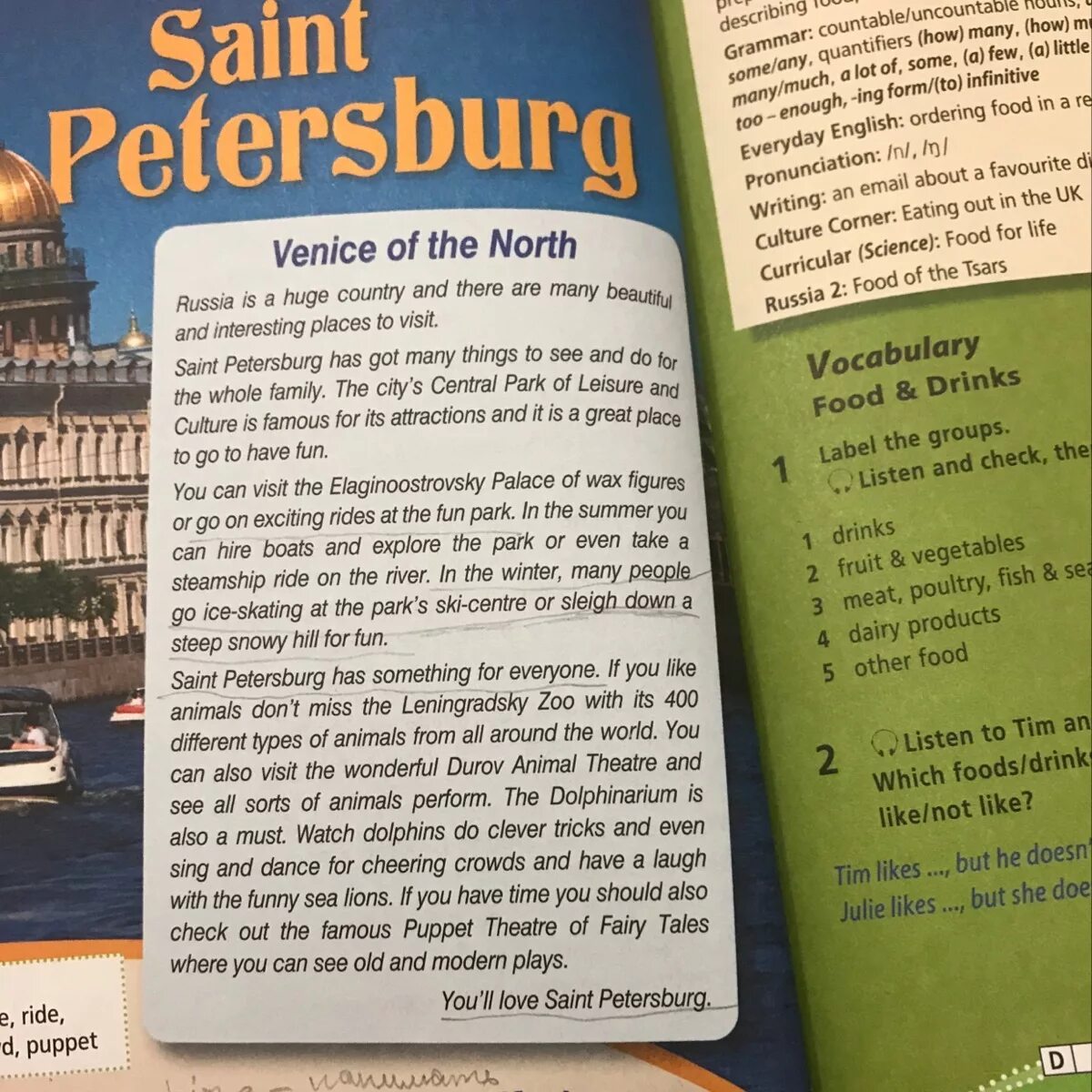 Перевод текста дословно. Текст the places to visit. The places to visit перевод. Перевод текста the places to visit. St Petersburg перевод.