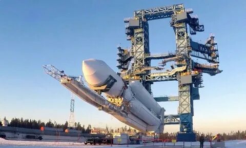 Прямая трансляция пуска ангары 5