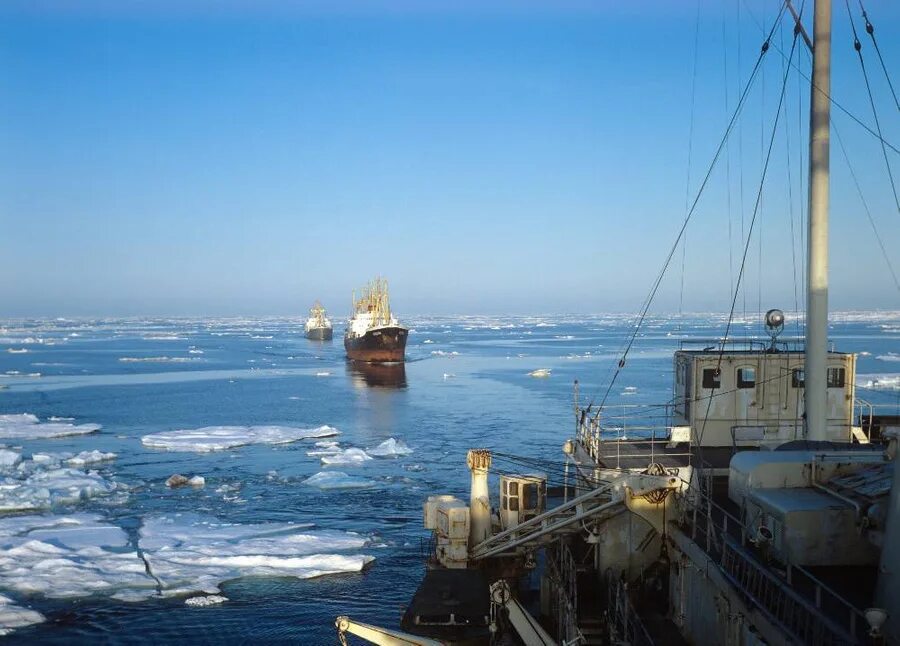 Самое Холодное море в России.