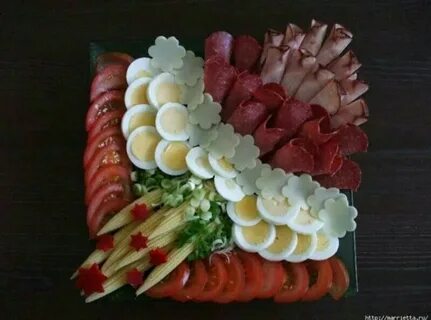 Нарезка овощей и мяса