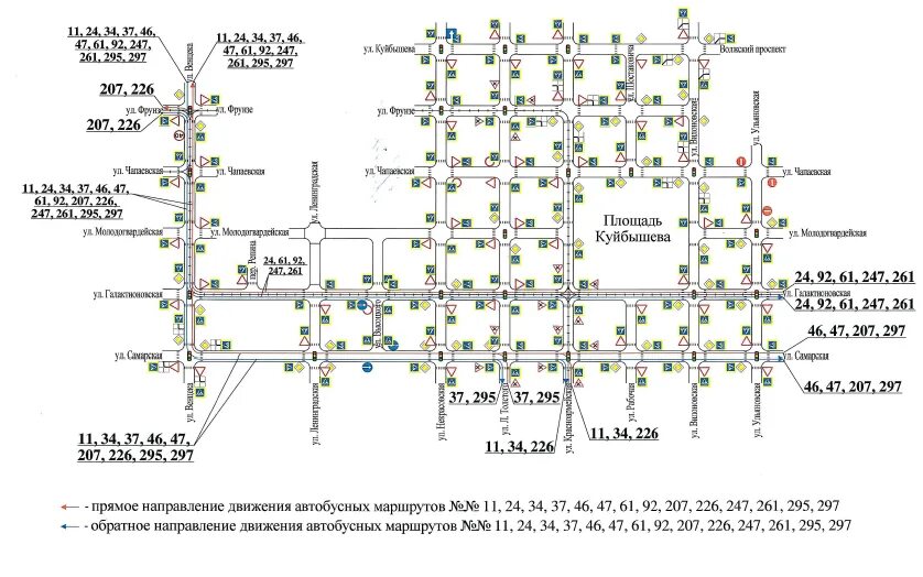 226 автобус на карте