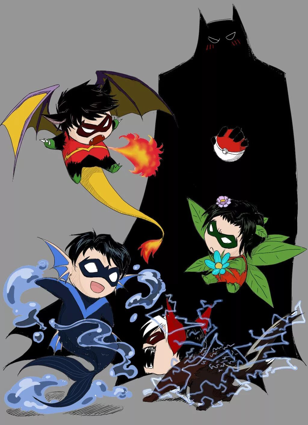 Bat Family арт. Семья Бэтмена. Бэт семья арты. Бэтмен и Робин арты.