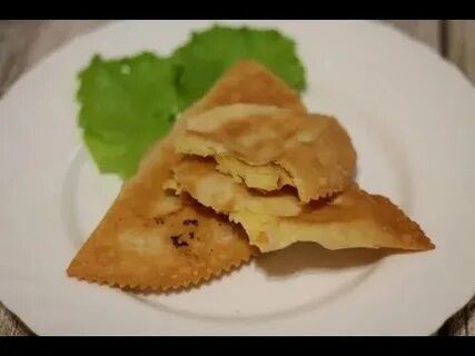 Чебуреки с тыквой и луком