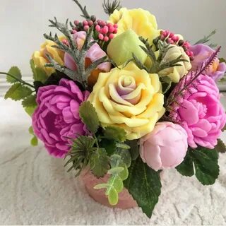 Soap flowers