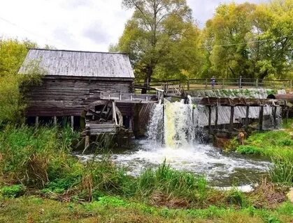 Водяная мельница красникова
