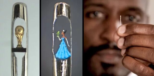 Ангелы на кончике иглы. Микро скульптуры Виллард Виган. Уиллард Уиган (Willard Wigan). Уиллард Уиган скульптуры. Искусство Вилларда Вигана.