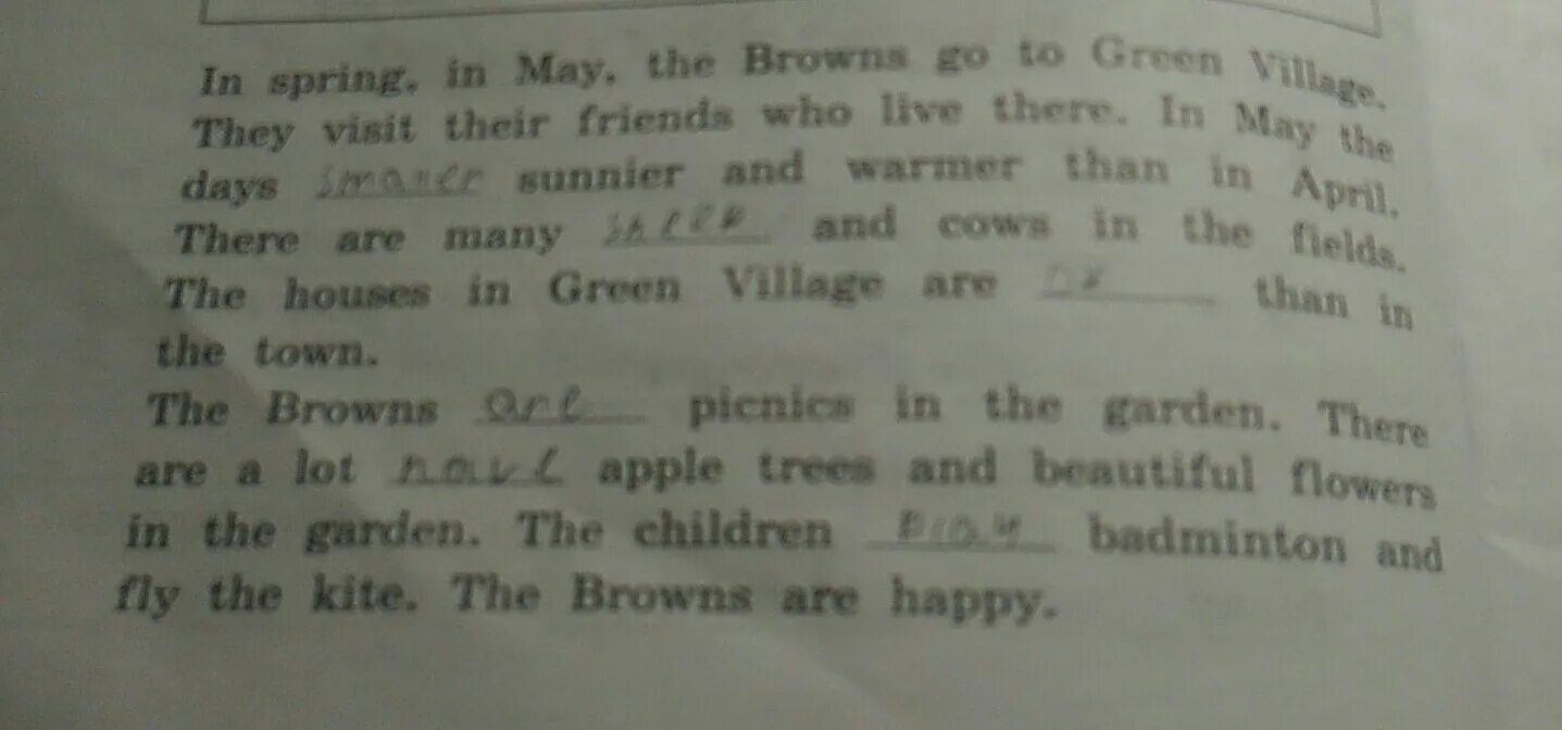 Прочитай текст вставляя пропущенные слова. Прочитай текст вставь пропущенные слова. Прочитай текст вставь пропущенные слова in Spring in May. Прочитай текст вставь пропущенные слова по английскому. The visit their friends