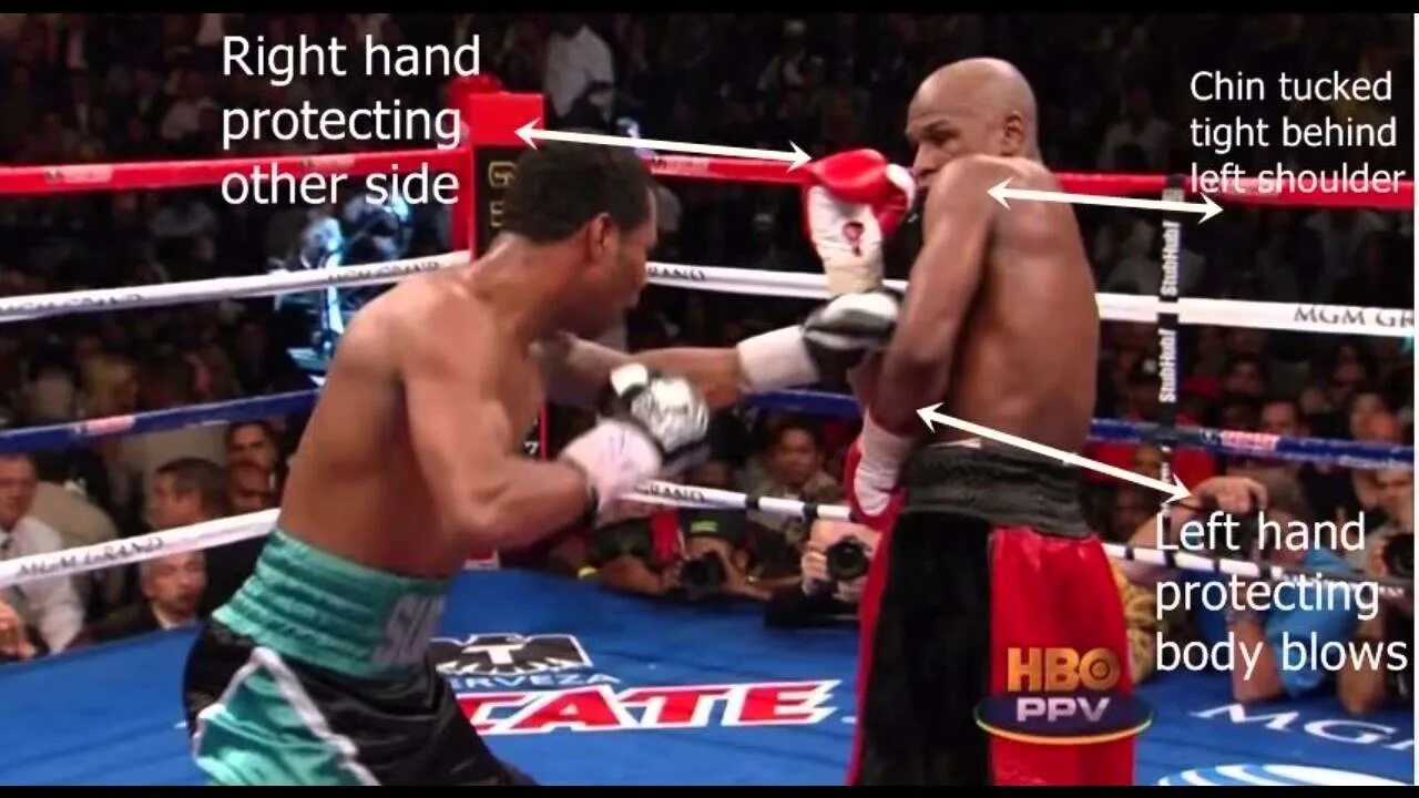 Rolling with the punches. Флойд мейвезер philly shell. шолдер ролл в боксе. mayweather shoulder roll. mayweather shoulder defense.